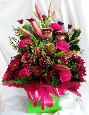 Christmas Florist Choice Display