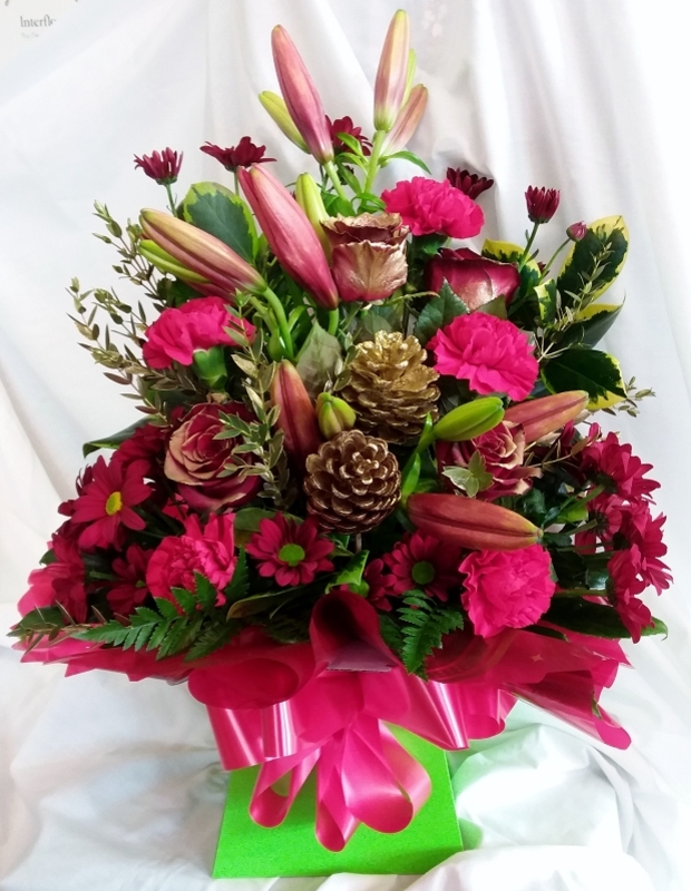 Christmas Florist Choice Display